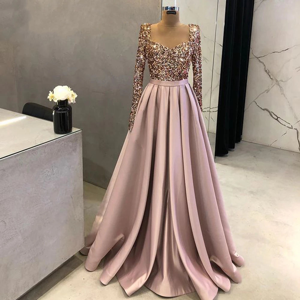 long sleeve prom dresses 2023